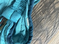 Handmade Nepal Cotton Headband Head Wrap Boho Hippie Yoga Festival Turquoise