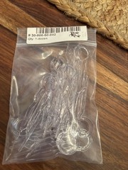72pc Magic Grip Hairpins 2 1/2″ Clear Crystal (72Pcs) Good Hair Days