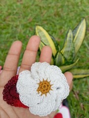 12pcs New Handmade Crochet Snap Hair Clip Girls,Women Fashion Colorful Cute Gift