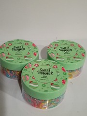 BRAND NEW~LOT OF 3 SWEET AND SHIMMER Mini Elastic Hair(500 EACH)