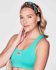 Zumba Palm Party Headband – 1 Headband ~ Bold Black ~ New! Free Shipping!