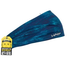 Bandit (Ocean Blue)-4 Inch Wide Pullover Headband for Both Women and Men-Pate…