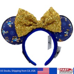 Edition Loungefly 50th Anniversary Minnie Mouse WDW Disney’s Parks Ears Headband