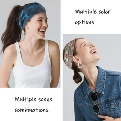 Hoojoot 6 Pack Boho Style Women’s Headbands, Non 1 Count (Pack of 6), Type 7