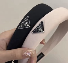 Wide Padded Headband For Women Hair Accessory With Elegant Fashion Triangle