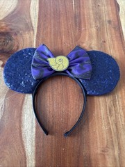 Disney Villains Ursula Light Weight Ears Headband Little Mermaid Sequin Seashell