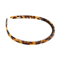 Tortoise Shell Headband Acetate Thin Headbands With Teeth Amber Leopard Bands