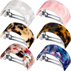 6 Pieces Elegant Hair Accessories for 1 Count (Pack of 1), Tortoise Shell
