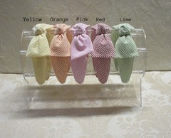 Handmade Wide Preppy Boho Retro Seersucker Stripe Bow Knot Headband in 10 Colors
