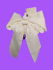 A New Day White Hair Bow Clip – 25% Off with 5+ Items
