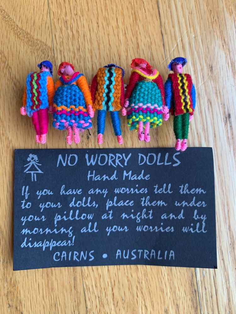 Handmade Hair Barrette (No Worry Dolls) from Australia