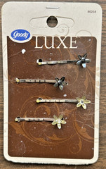 Goody Hair Lot Fashion Barettes, Accent Bobby Pins & Bobby Pins, Plus Misc Clips