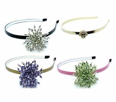 Women Girls Headband Crystal Hairband Hair Hoop Gift~ Choose Your Shade