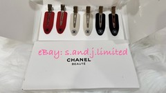 Authentic CHANEL Beauty Hair Clip Set Accessory No Bend Hair Clip NEW GWP