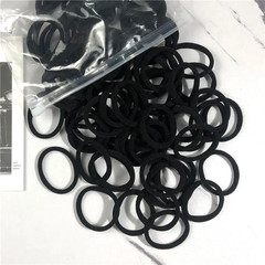 20/50Pcs/Set Hair Bands for Women Girl Basic Hair Rubber Ties Ropes 4Cm Simple E