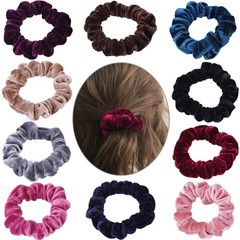 KINGMAS 10 Pcs Hair Ties 1 Count (Pack of 1), Set 10 – Velvet