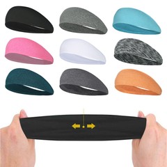 Breathable Sports Headbands for Fitness Workout Moisture Wicking Yoga Sweatband