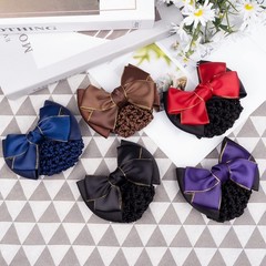 TXIN 5 Pieces Women Hair Snood Net Golden 1 Count (Pack of 5), Multi-colored