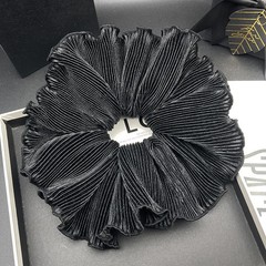 Black Retro hair circle women’s slippers autumn winter fashion elegant hair band