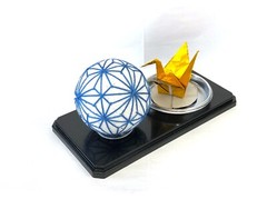 Hair Clip Accessory Display Case Gift Box Japanese Handmade Ball hablc20