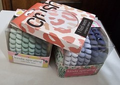 Crush Beauty Lot: 2x Kinda Spiraling Coil Hair Ties & Compact Pocket Mirror NEW