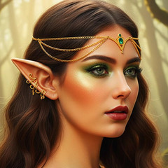 Boho Head Chain Jewelry Gold Layered Headpiece Hair Chains Festival Halloween Pr