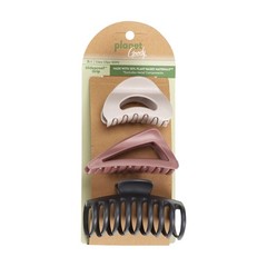 Planet Goody Claw Hair Clips – 3ct – Eco-Friendly