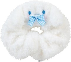 Sanrio, Face-shaped scrunchie, Cinnamoroll hair tie 225622, 35 x 110 x 110 mm