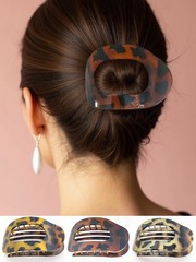Natural Tortoiseshell Hairpins – Lightweight & Durable for Casual & Formal Looks