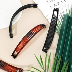 WILLBOND 6 Pcs Banana Clip Hair Clincher Combs Classic Banana Hair Clip Fish …