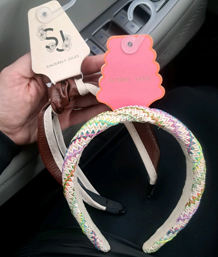 NEW Set Of 2 Headbands Wpmen’s Hair Accessories Sunday State Sincerely Jules