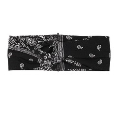 Boho Headbands 3PCS Leopard Hair Bands Knotted Turban Wraps Cloth Red Blue Black