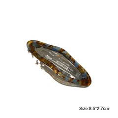 Leopard Print Water Drop Hair Clips Korean Fashion Sweet Bb Clip Y2K Girls Women