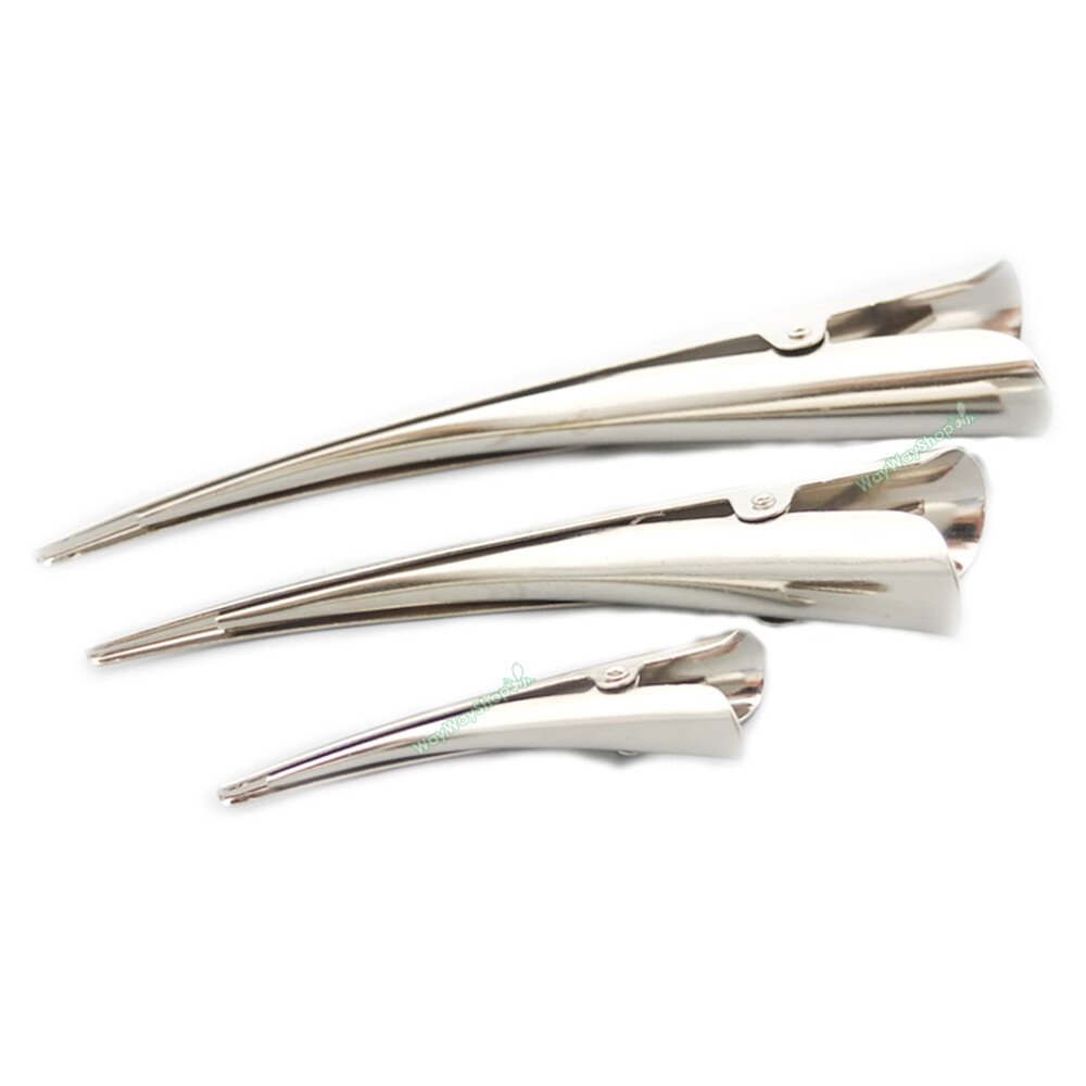 60mm 110mm 130mm Hair Alligator Beak Clip Clamp bow Prong Hair Accessories