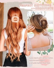 1 Count (Pack of 6), Light Brown+Dark Brown+Light Brown+Off-White+Chestnut