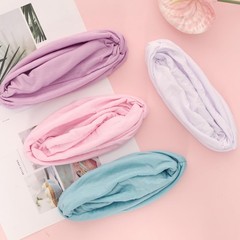 4 Pcs Stretchy Turban Head Wraps for Women Pre Tied Knot Turban Hats Sleep Ha…