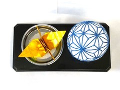 Hair Clip Accessory Display Case Gift Box Japanese Handmade Ball hablc20