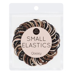 120 Pcs Small Hair Ties for Thin Hair & Kids – 1 Inch 2mm No-Damage Elastic B