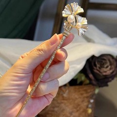 New Ginkgo Leaf Hair Stick Hanfu Cheongsam Hairpin