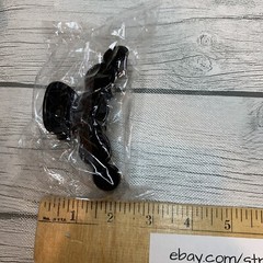 Hair Claw Clip Large 4” Black Color Shiny Healthy Hair 90’s Crab Circle Nonslip