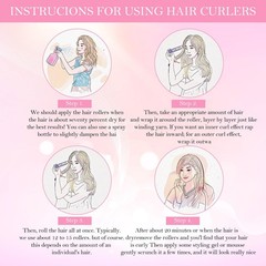 Oruola 10pcs Hair Root Clips for Volume,Volumizing Roller Clips, Portable Roo…