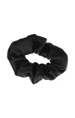 12 PCS Faux Leather & Velvet Hair Tie Scrunchies Bundle Multiple Colors Set