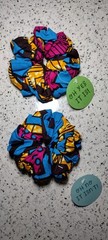 One Pair Handmade Novelty Fashion Hair Scrunchies