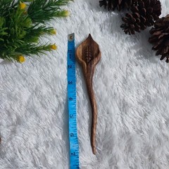Handmade Calla lily Hair pin Hair stick Hair fork | Wooden hair accessory Gifts