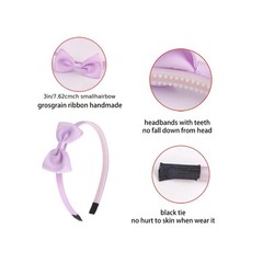 20pcs Cute Bow Headbands for Toddler Girls Stylish & Comfy 2-4 Years Adorable…