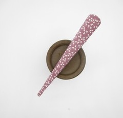 Silk Kimono Long Hair Clip 130mm (5 1/8 inch) Ship from USA. Light Purple