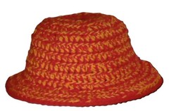 Wildfire (Hat designed and handmade) by Glover Girl Designs