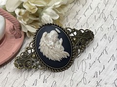 Praying Angel Pearl Wedding Prom Pin Hair Clip Jewelry Angels Baptism Gift Comb
