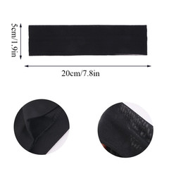 Summer Solid Color Sports Headband Women Yoga Running Fitness Turban Sweatband H