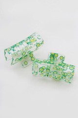ScarvesMe Exclusive Women Tropical Resin Acrylic Strong Hold Hair Jaw Clip